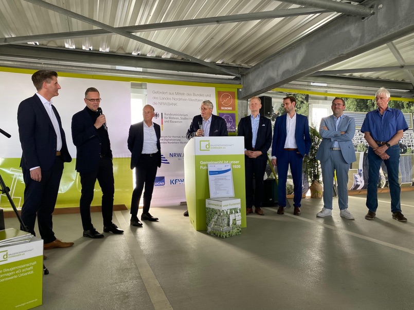 Fragerunde Spatenstich