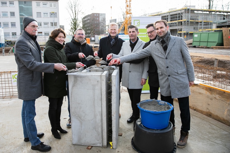 Baugenossenschaft Dormagen Grundsteinlegung