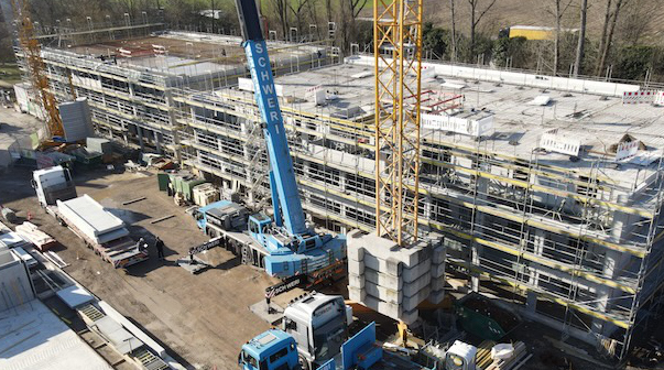 BGD Stadtquartier Baustelle Ansicht